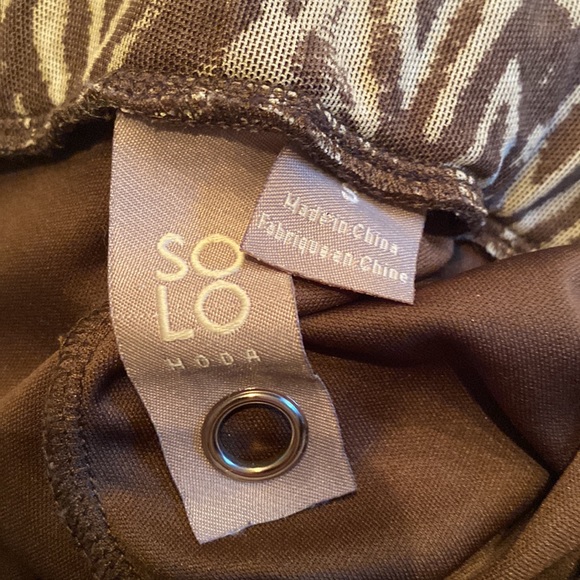 Solo Moda Women’s (S) Wife leg Elastic waist pants - Picture 4 of 6